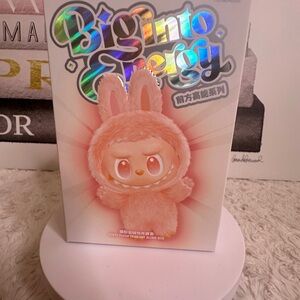 Big into Energy Pink Bunny Figure